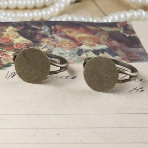 Free shipping!!!!! Nickle Free Adjustable Ring blanks With 10MM Pad