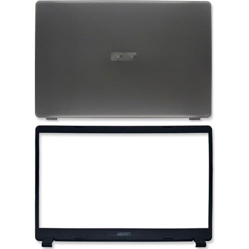 15.6 Inch New Laptop LCD Back Cover/Front Bezel/Hinges Top Case For Acer Aspire 3 A315-42 A315-42G A315-54 A315-54K N19C1 Grey