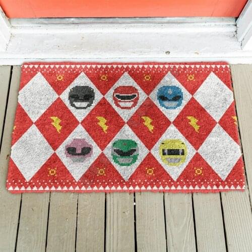 3D printed Red Ugly Doormat Indoor Doormat Non Slip Door Floor Mats Decor Porch Doormat