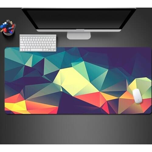 Dazzle Color Is Beautiful Mouse Pad Stereo Art Mousepad Newst Fashion Computer Desktop Pad High Quality Large Game Mats