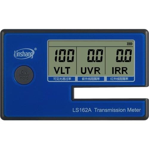 LS162A Handheld Window Film Transmission Meter with 1400nm IR rejection UV blocking rate Visible light transmittance