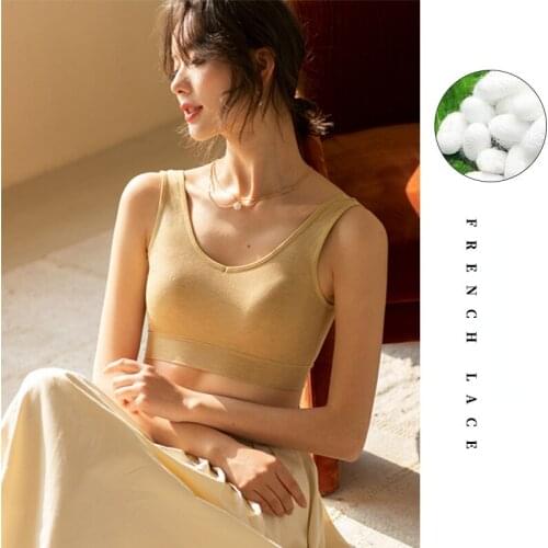 Tank Tops Sexy Crop Vest Solid Harajuku Korean Female Off Shoulder Knitted Khaki White Summer Women Tops Layies Plus Size Bra