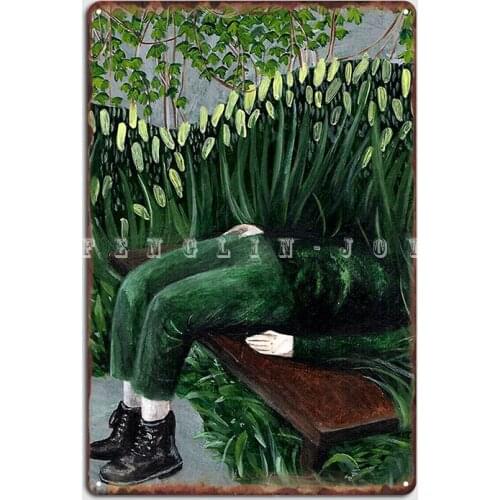 Buried In Green Beauty Metal Sign Cinema Kitchen Personalized Wall Decor Mural Tin Sign Poster