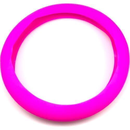 Car Soft Silicon Steering Wheel Cover For Chrysler Aspen Pacifica PT Cruiser Sebring Town Country