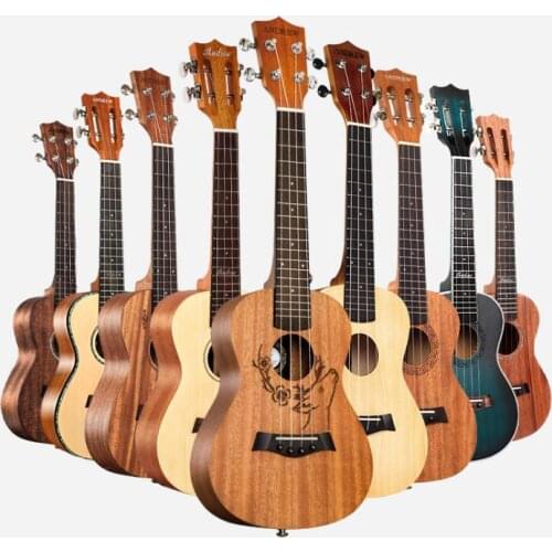 Beginner professional performce ukulele 23-inch plywood veneer uk ukulele concert Alto