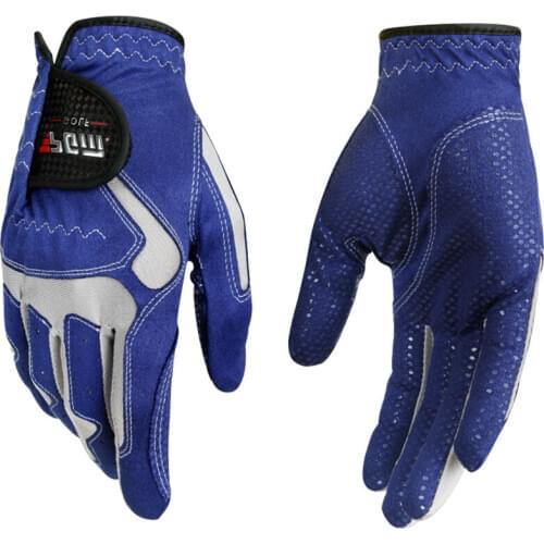 Mens Golf Gloves Fit for Left Hand Micro Soft Fiber with Anti-skidding Non Slip Particles 1 pcs