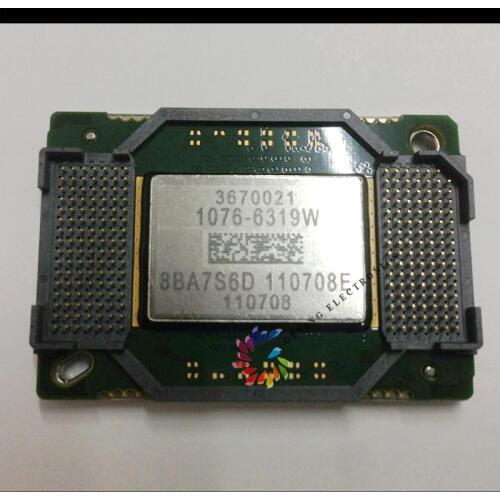 Second-hand 1076-6319W 1076-6318W Projector DMD Chip 1076-6328W 1076-6329W with 1 month for X1260 P5270 MP523 MP624 MP622