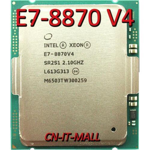 Intel Xeon E7-8870 V4 CPU 2.1GHz 50M 20 Core 40 Threads LGA2011 Processor