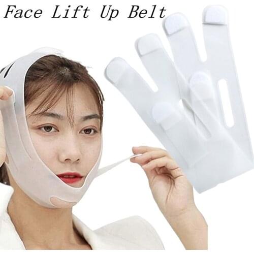 Silica Gel Little V Face Slimming Bandage Waterproof Stain-proof V Facial Mask Lifting V Line Shape Face Lifting Mask