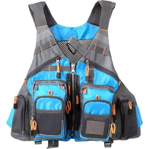 Outdoor Sport fly Fishing Vest Men Breathable Swimming Jacket Waistcoat Survival Utility Quick Dry Vest