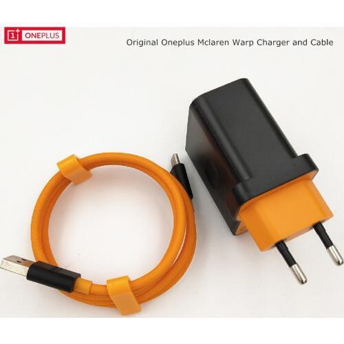 Oneplus 7 Mclaren USB 30W Warp charger 5V 6A Dash adapter 1M Type c Cable For One plus 1 + 6 6T 7T 8 pro 5 5T 3 3T Six Seven
