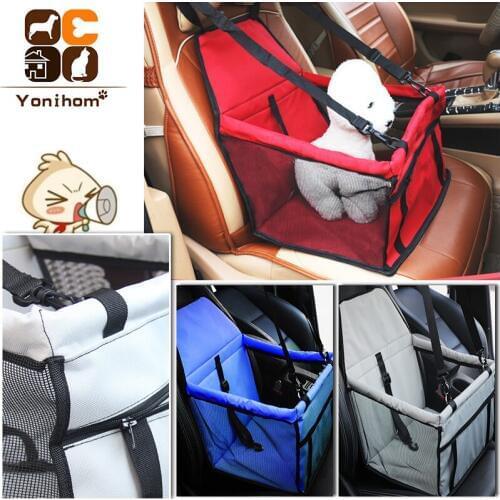 Carrier for Dogs Breathable Car Bag for Dog Safe Waterproof Travel Carrier for Dogs Carry House Pet Carrier Dog Cat Car Seat Pad