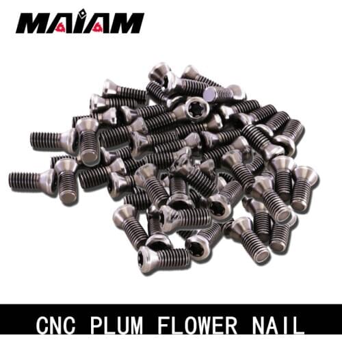 High quality universal nc tool accessories screw milling car screw plum screw M1.6 M1.8 M2 M2.2 M2.5 M3 M3.5 M4 M5 M6 screw