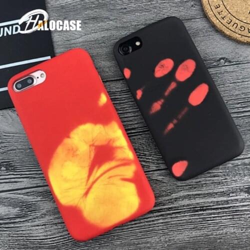 Thermal Heat Induction Sensor Phone Cases For iPhone 12 Mini Pro MAX 11Pro MAX XR SE2020 XS MAX X 6 7 8 Plus Protective Cover