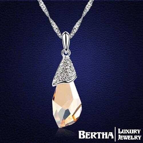 Luxury Choker Necklace Made With Swarovski Elements Crystals For Women Necklaces Statement Jewelry Accessories Birthday Gift