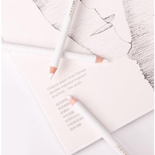 3pcs White Charcoal Pencils for Sketch Carbon Pens Sketch Tools Art Tools FC