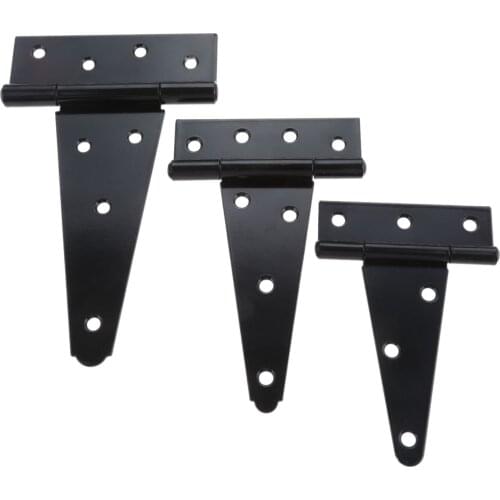 4/5/6inch Tee Hinge Wooden Box Case Industry Hinge Tool Box Wood Gate Door Heavy Thickening Hinge Furniture Hardware