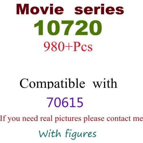 980Pcs 10720 Building Block Toy Hero Series 70615 Assembled Building Blocks Childrens Toy Gifts