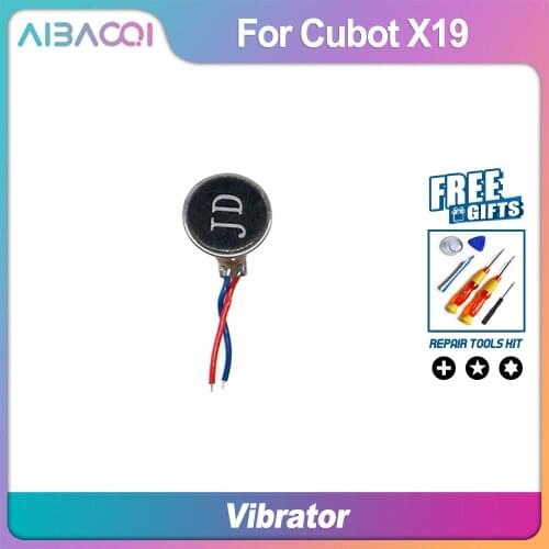 AiBaoQi New Original Vibrator Flex Cable Ribbon Replacement Parts For Cubot X19 Phone