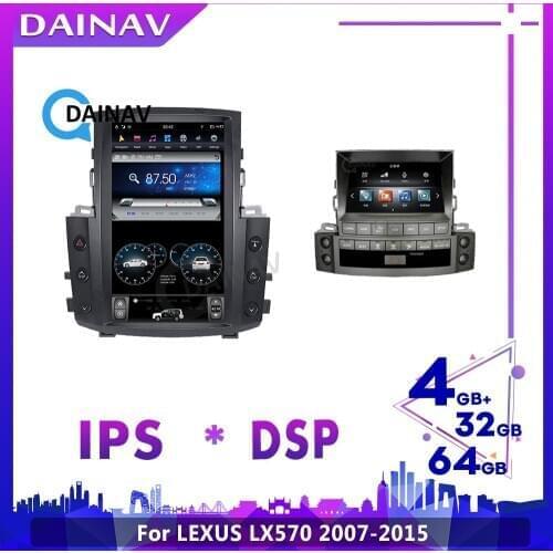 Android Car Radio HD Autoradio Multimedia Player For Lexus LX570 2015-2017 Car DVD Player GPS Navigation