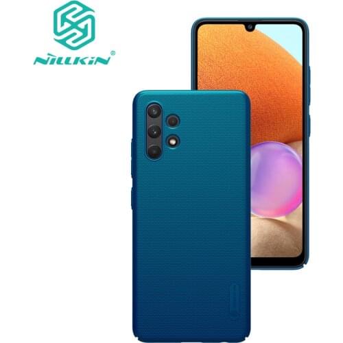 For Samsung Galaxy A32 4G Case Cover NILLKIN Super Frosted Shield Anti-fingerprint Protector Phone Case For Samsung A32 4G Cover