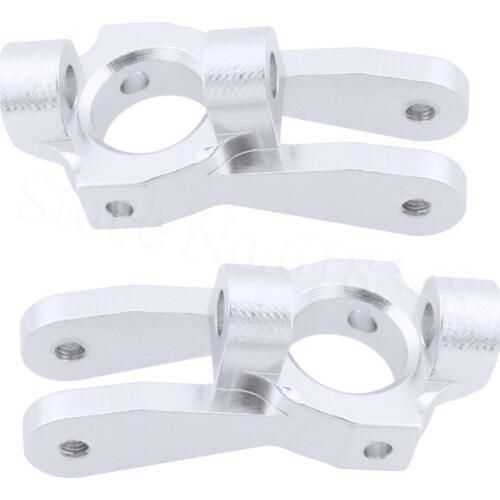 For Vaterra Twin Hammers Option Parts VTR334004 Aluminum Front 15 Degree Caster Blocks VTR234002 1.9 Rock Racer RTR Kit Crawler