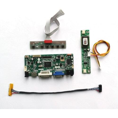 For LM200WD1-TLC1/TLD2 CCFL LVDS 30Pin 20" 1600*900 VGA DVI M.NT68676 screen controller drive board LCD monitor panel kit