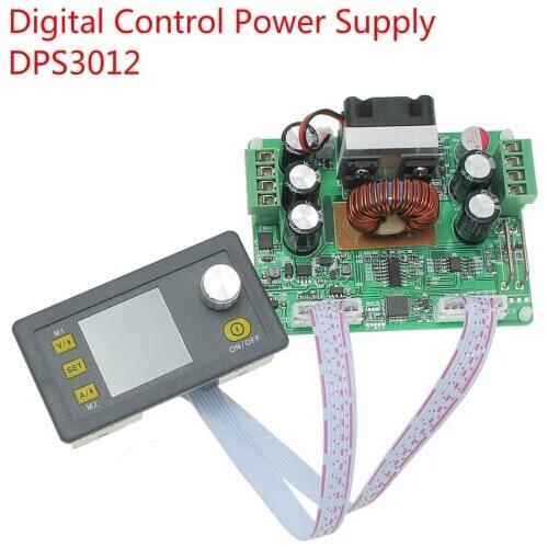 DPS3012 32V 12A Buck Adjustable DC Constant Voltage Power Supply Module Integrated Voltmeter Ammeter With Color LCD Display