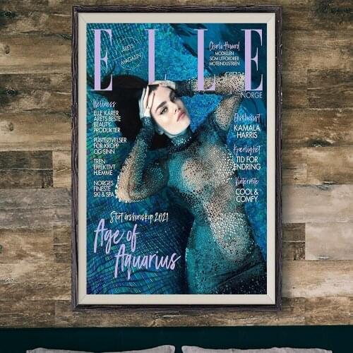 E346 Charli Howard Sexy Model Movie Star Wall Silk Cloth Poster Art Home Decoration Gift