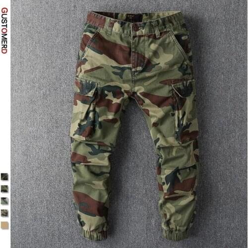 GustOmerD Men's Military Trousers
