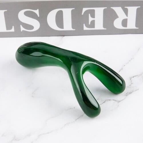 1PC Facial Nose Gua Sha Scraping Tool Fragrant Resin Gua Sha Tool Body Acupoint Massage Hand Roller SPA Massage Health Tool