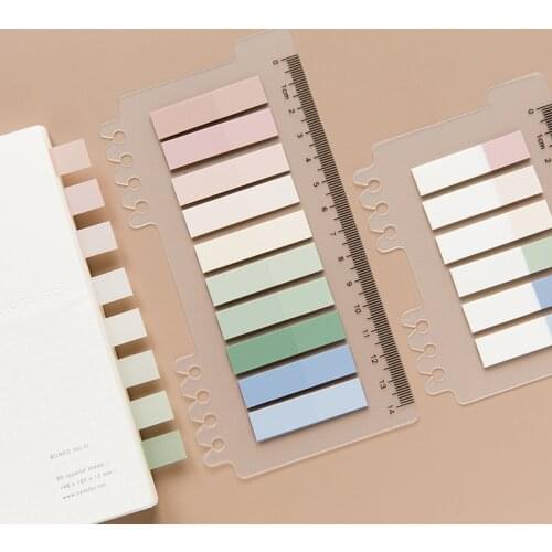 Creative Pet Loose-page Stickers Simple Ins Small Fresh Notes Paper Translucent N-time Stickers