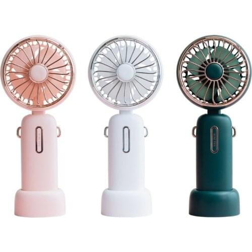 Cute Cartoon Mini Handheld Fan Portable USB Charging Fan Air Cooler for student N0PF