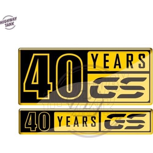 Motorcycle 40 Years GS Decals Case for BMW F700GS F800GS F850GS G310GS F650GS R1200GS R1250GS Decals