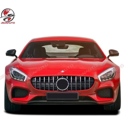 New Arrival GTR Style Black Racing Grill For 2015 2016 Benz AMG GT GTS Upgrade To AMG GTR Grille Front Bumper Grille