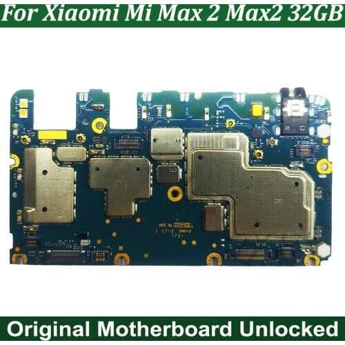 Tested multilingual Global Firmware Original Work Unlock Motherboard Flex Circuits Cable For Xiaomi Mi Max 2 Max2 Electronic