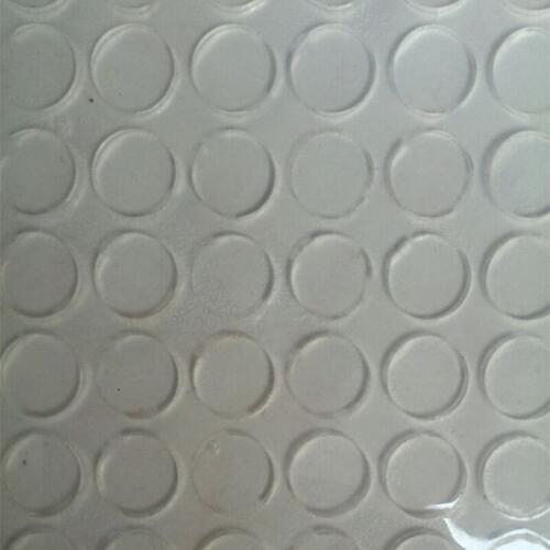 500pcs 8mm x 1mm clear anti slip silicone rubber plastic bumper damper shock absorber 3M self-adhesive silicone feet pads