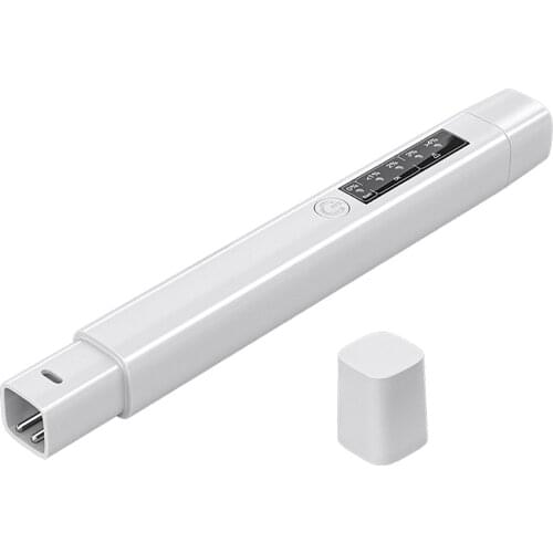 Brake Fluid Tester Pen, Fluid Liquid Oil Moisture Analyzer w/5 LED Indicators,Diagnostic Testing Tool