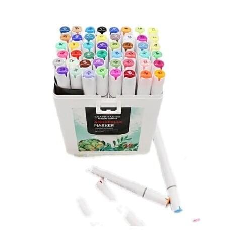 STA GM 2030 Double Head Marker Pen Water Marker Hand Painted Animation Set For College Students Signature Pen