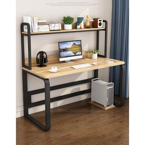 Computer desk desk desk, home desk, bookcase combination, student study table, simple writing table