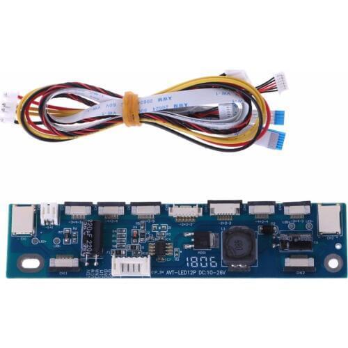 Backlight LED Inverter Tester Constant Current Board Driver Board 12 Connecters -Y103