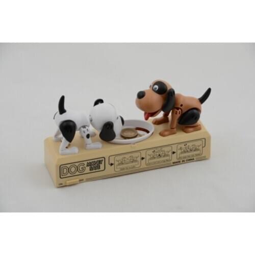 Dual Eating Money Active Battery-Powered Dalmatian Dog Piggy Bank