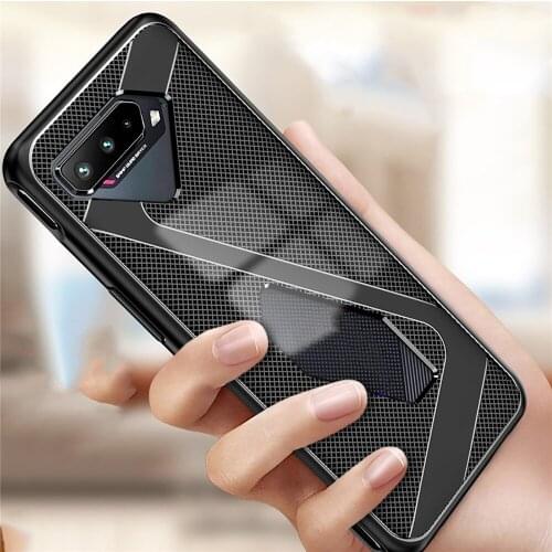 TPU Cooling Phone Case for ASUS Rog5 All-inclusive Shell Protective Sleeve Cover for ASUS Rog5 Gaming Phone Cover