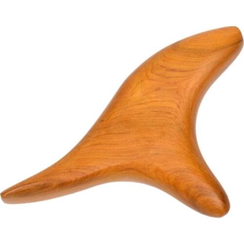 Trigeminal Body Massager Neck Shiatsu Reflexology Wooden for Blood Circulation
