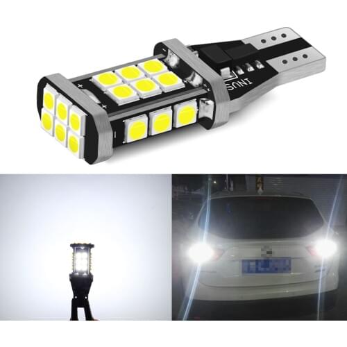 1pc Super Bright Canbus T15 W16W LED 921 912 Car Signal Light LED Bulb Car Backup Reverse Lights Car Accessories 12V 6000K White