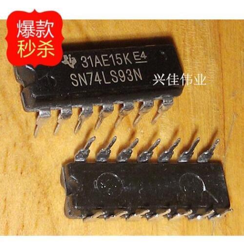 10PCS New SN74LS93N original new HD74LS93P DIP14 four binary counter device