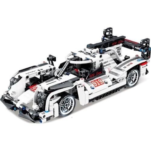 489pcs Kaizhi KY1021 Mechanical Engineering Racing Boy Assembly Technology Building Block Toy Gifts