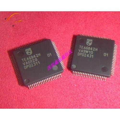 Best quality 5PCS/LOT TEA6842H TEA6842 QFP80 on-board computer chip Car Computer Driver Chip Performance Chip