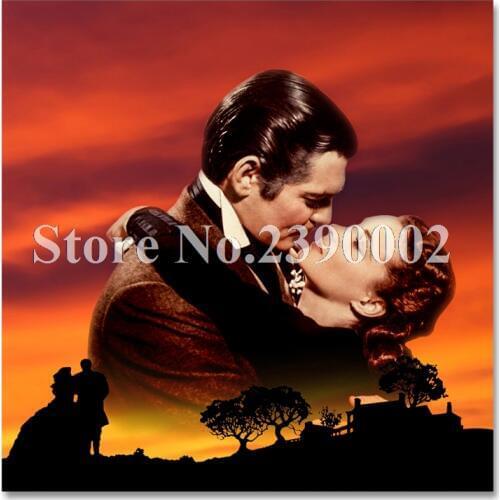 5D Full Diamond Embroidery Gone with the Wind Diy Diamond Painting A Craft Decorated Living Room A Good Gift Love Home Decor