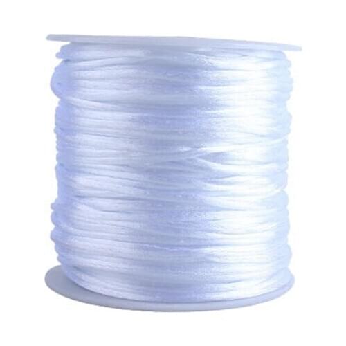 60m/Roll 1.5mm DIY Cord Baby Teething Pacifier Chain Clip Necklace Making Rope Q1FE